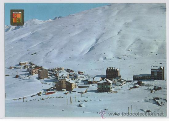 Postales: TARJETA POSTAL VALLS D&rsquo;ANDORRA PAS DE LA CASA ESQUI ANDORRA