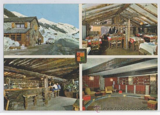 Postais: TARJETA POSTAL VALLS D’ANDORRA HOSTAL D’INCLES ANDORRA