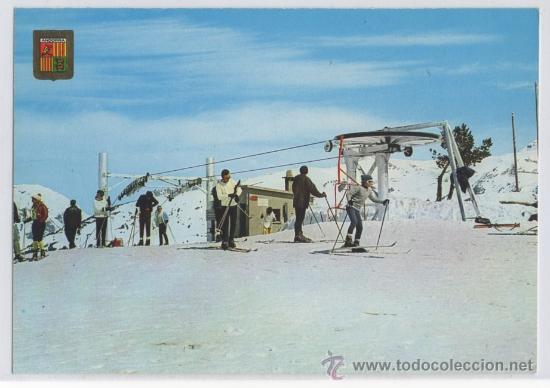 Postales: TARJETA POSTAL VALLS D&rsquo;ANDORRA SOLDEU PISTES D&rsquo;ESQUI ESQUI ANDORRA