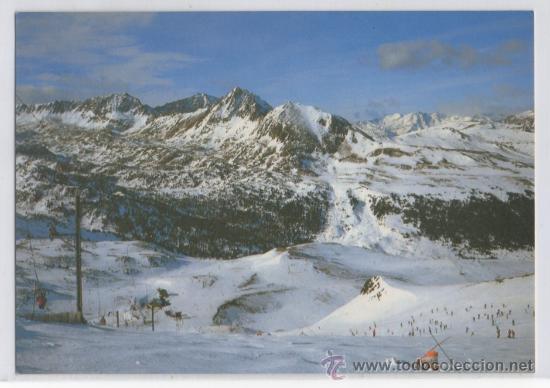 Postales: TARJETA POSTAL GRUA ROIG PAS DE LA CASA ESQUI ANDORRA