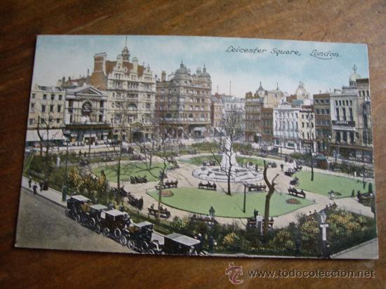 Postales: POSTAL DE LONDRES ( LONDON ) LEICEESTER SQUARE - Foto 1