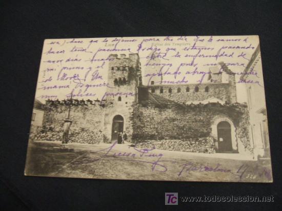 Postais: LUZ - EGLISE DES TEMPLIERS - A&Ntilde;O 1.908 -