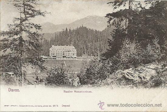 Postales: DAVOS SANATORIUM BASLER - Foto 1