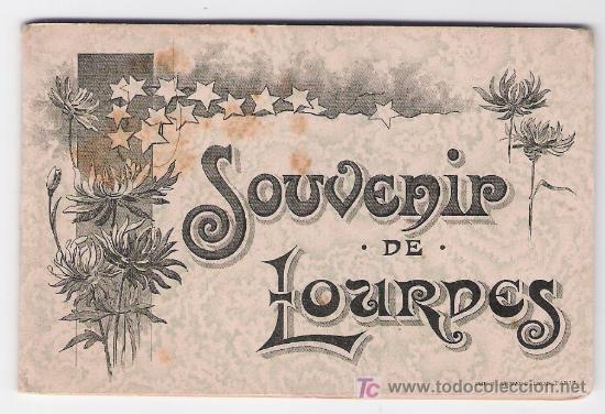 Postkarten: Souvenir de Lourdes. 10 vistas (7x11).