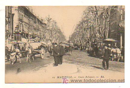 Postales: MARSELLA. MARSEILLE. COURS BELSUNCE. - Foto 1