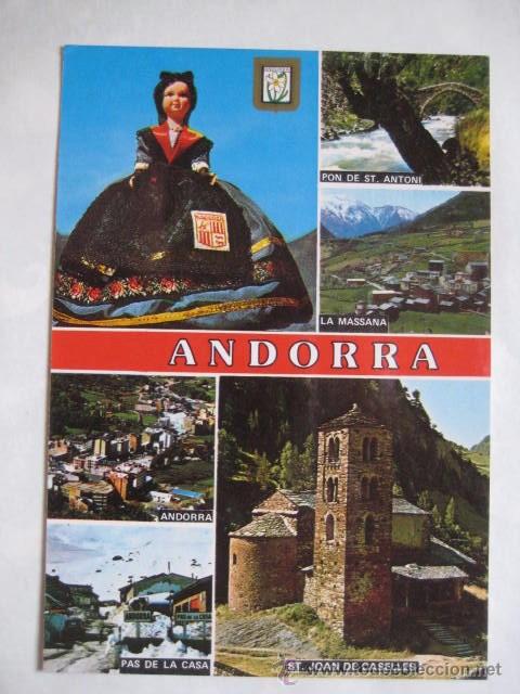 Postales: SIN CIRCULAR EN BLANCO. ANDORRA.  ENVIO GRATIS&iexcl;&iexcl;&iexcl; - Foto 1