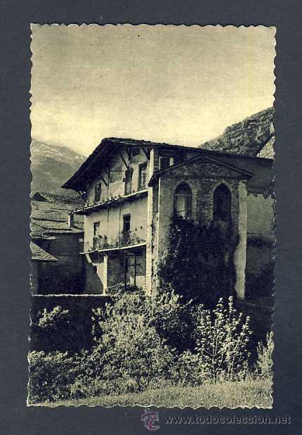 Postales: Postal d' ANDORRA: Casa senyorial a Ordino (Ed.VHT num.36)
