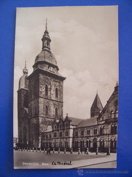 Postkarten: postal alemana : osnabr&uuml;ck - dom  (sin circular, lorch, cara buen escrita)