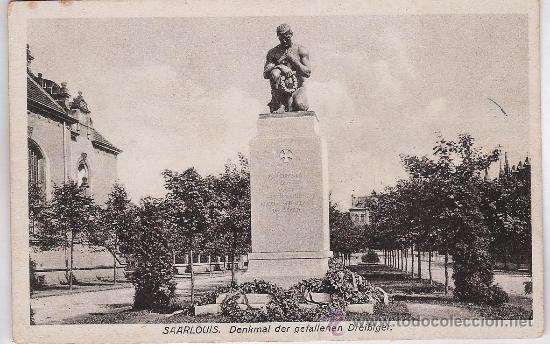Cartes Postales: alemania - saarlouis - denkmal der gefallenen dreibiger - a&ntilde;os diez - escrita