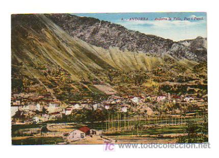 Postais: ANDORRA. ANDORRA LA VELLA. PUY I PUYAL.