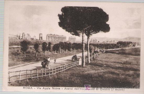 Postkarten: Roma.- Via Appia Nuova.