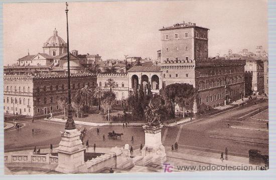 Postkarten: Roma.- Palazzo Venezia - Residenza del Duce.