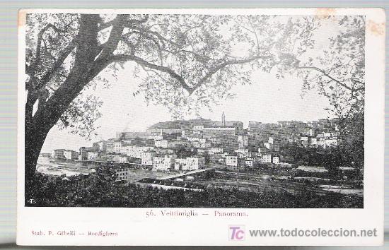 Postkarten: Ventimiglia.- Panorama. Anterior a 1906.