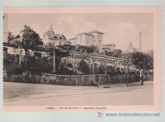 Postkarten: Bilhete Postal. Monte Estoril.- Avenida Trouville.
