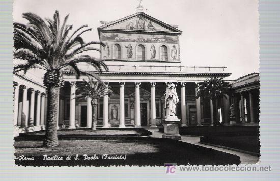 Postkarten: Roma.- Basilica di S. Paolo.