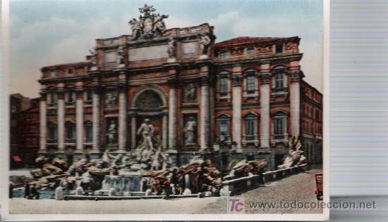 Postkarten: Roma.- Fontana di Trevi.
