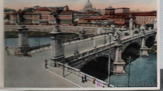 Postkarten: Roma.- Ponte Vittorio Emanuel II.