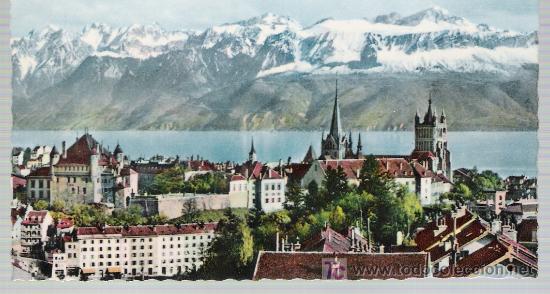 Postales: Lausanne et les Alpes. - Foto 1
