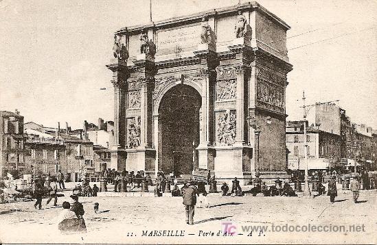 Postales: MARSEILLE - PORTE DAIX - Foto 1