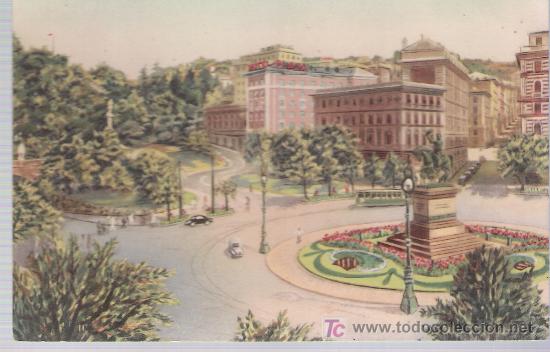 Postales: Genova.- Piazza Corvetto. - Foto 1
