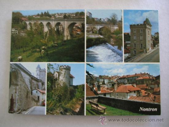Cartoline: postal francesa: nontron ,n&ordm;1556  (circulada 2000)