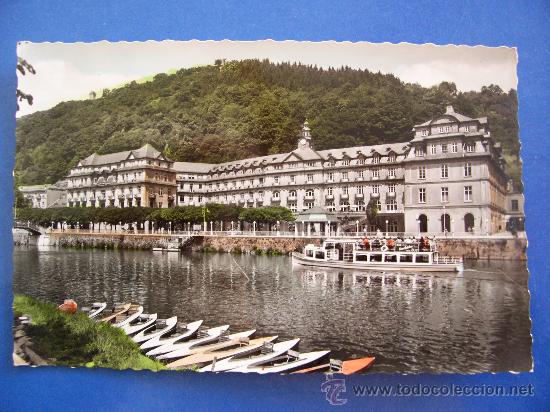Postales: postal alemana: bad ems - kurhaus (sin circular, a&ntilde;os 60 aprox)