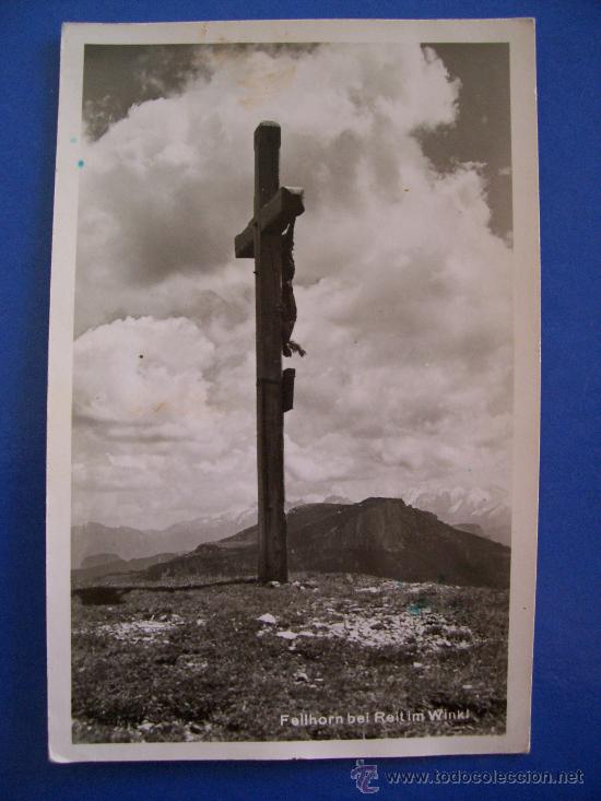 Postales: postal alemana: fellhorn bei reit im winkel (sin circular, a&ntilde;os 50 aprox)
