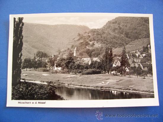Postales: postal alemana: moselkern a.d.mosel  (sin circular, a&ntilde;os 50 aprox)