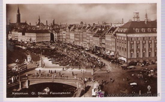 Cartes Postales: Kobenhavn.- Fiskemarkedet.