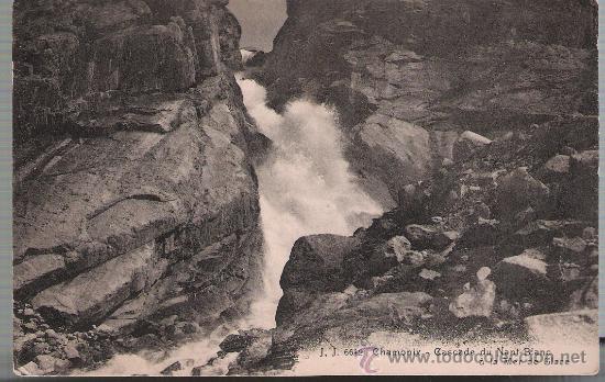 Postales: Chamonix.- Cascade du Nant Blanc. - Foto 1