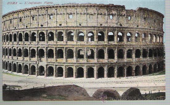 Postales: Roma.- L&acute;Anfiteatro Flavio. &iexcl;IMPECABLE! - Foto 1