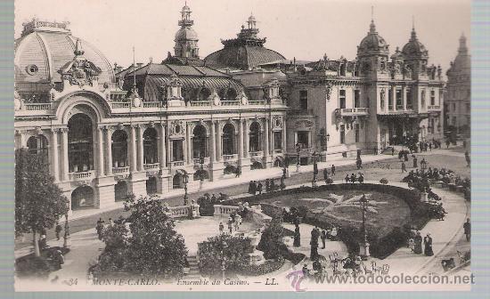Postales: Monte-Carlo.- Ensemble du Casino. &iexcl;IMPECABLE! - Foto 1