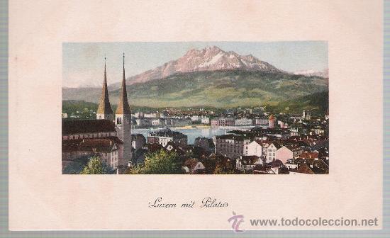 Postales: Luzern mit Pilatus. &iexcl;IMPECABLE! - Foto 1