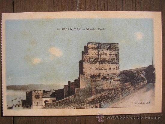 Postales: POSTAL GIBRALTAR MOORISH CASTLE - Foto 1