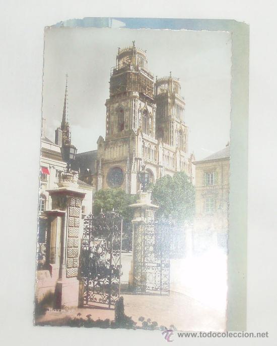 Postcards: orleans (loiret) cathedrale ste. croix no circulada