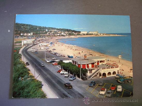 Postales: postal francesa: sete - la plage du lazaret (ed limon, circulada 1972)