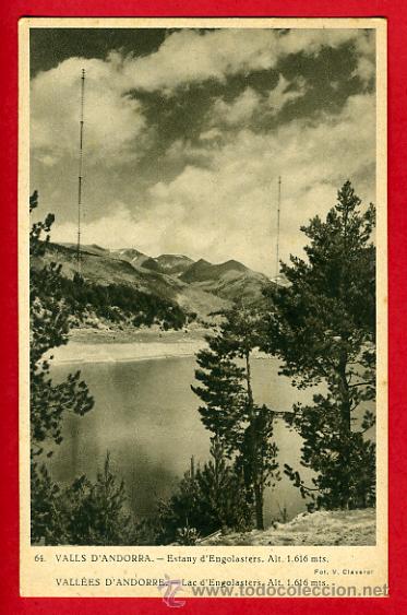 Postkarten: andorra, valls d&acute;andorra, estany d&acute;engolasters,    P42515