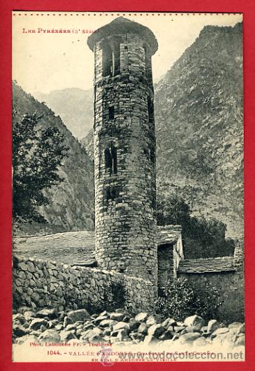 Postkarten: andorra, valls d&acute;andorra, chapelle de santa-coloma,    P42520
