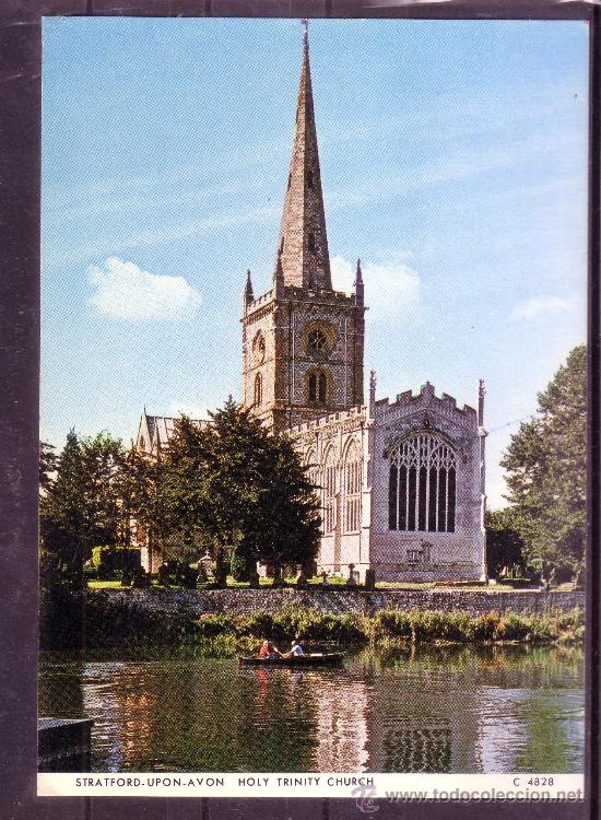 Postkarten: FACHADA DE IGLESIA - STRATFORD - GRAN BRETA&Ntilde;A