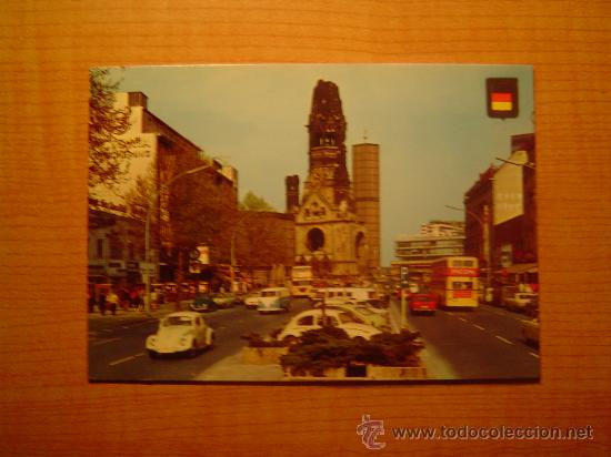 Postcards: POSTAL CINCO CONTINENTES BERLIN (ALEMANIA) IGLESIA DE LA CONMEMORACION SIN CIRCULAR