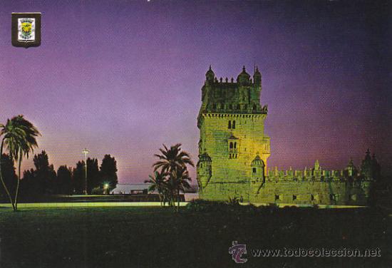 Postales: Lisboa, Torre de Belem - Foto 1