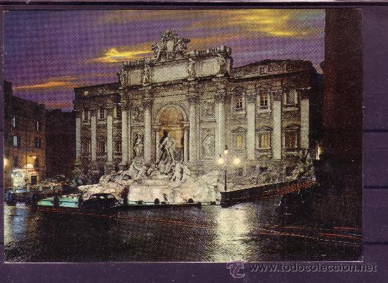 Postales: FONTANA DE TREVI - ROMA - Foto 1