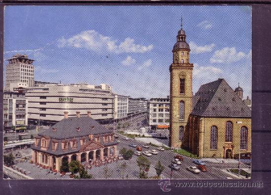 Postales: PRECIOSA POSTAL DE FRANKFURT - Foto 1