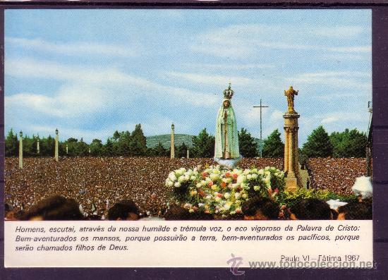 Postales: POSTAL DE LA VIRGEN DE FATIMA - Foto 1