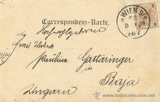 Postales: VIENA. 1898. PRATERSTERN. - Foto 2