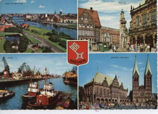 Postales: BREMEN (ALEMANIA) - Foto 1
