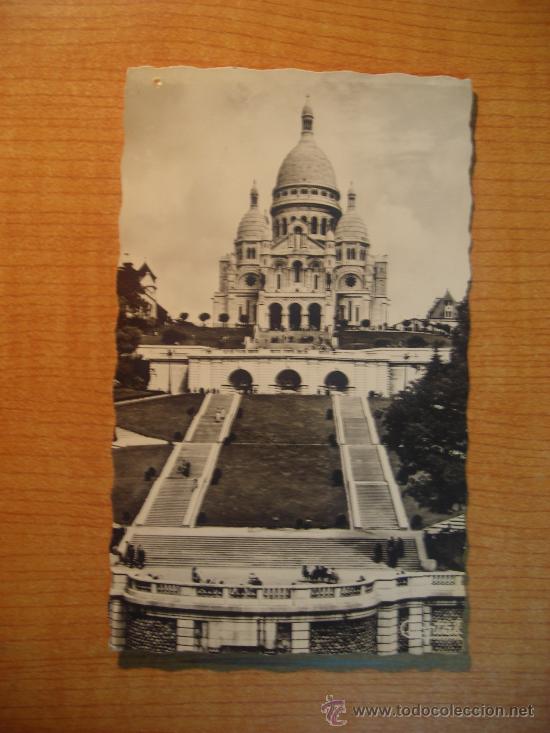 Postcards: POSTAL PARIS BASILIQUE DU SACRE COEUR ESCRITA