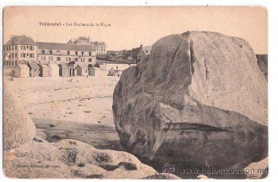 Cartoline: TARJETA POSTAL. FRANCIA. TREGASTEL. LES ROUCHES DE LA PLAGE. EDT. J. SOREL.