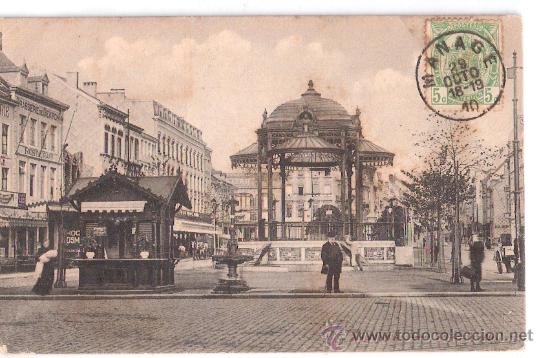 Postkarten: TARJETA POSTAL. BELGICA. VERVIERS. PLACE VERTE.