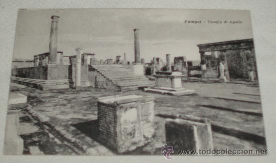 Cartoline: postal templo di apollo  pompei